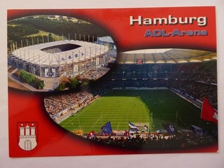 Stadionpostkarte AOL Arena Hamburg Hamburger SV Nr. 040/59