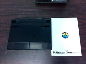 Neo Geo AES World Heroes 2 Jet JP Complete w/ Manual ADK 1994 SNK