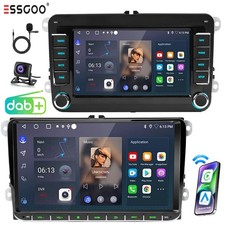 DAB+ Android Auto Autoradio Apple CarPlay RDS BT Für VW PASSAT B6 B7 CC MAGOTAN
