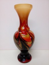 Vaso-Portafiori vetro murano - vintage 70