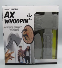 Toy Foam Axe Throwing Game Indoor Outdoor Target Practice Protocol NEW