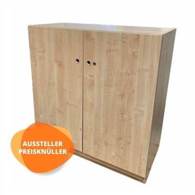 BISLEY Pren Flügeltürenschrank   Holz- Büroschrank 1.000 mm Breit für 2½ OH