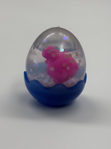 RARE Authentic Schylling Nee Doh Squeezter Egg Squish N Flow blue & pink squishy