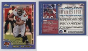 2000 Topps Chrome Refractor Mike Alstott #21
