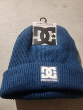 DC Shoes 2 Pack Beanie Mens Fleece Lined-One Size