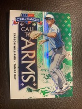 2025 Panini Crusade Carson Williams RC Call To Arms #/249 No. 3 Tampa Bay Rays