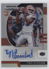 2020 Panini Prizm Draft Picks Rookies Silver Tyrie Cleveland #280 Auto 05l9
