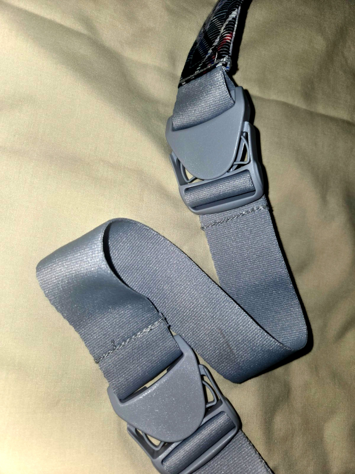 Vera Bradley, Essential Sling Backpack, "Snowy Plaid"   New with Tag, Beautiful! thumbnail 14