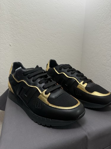 versace sneakers men’s Sz 46 Or Us 13