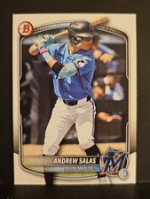 2025 Bowman Draft #34 Andrew Salas MARLINS 