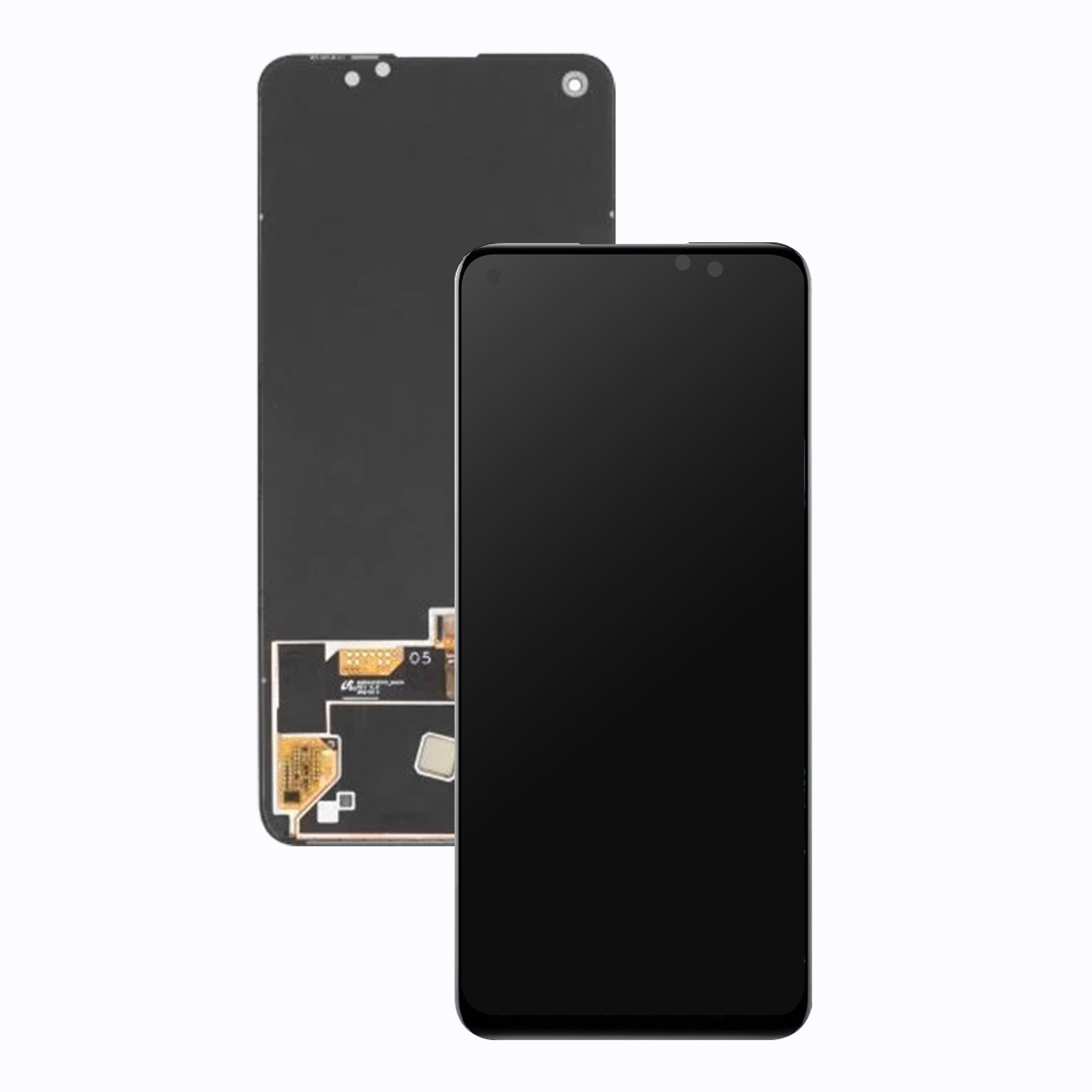 Écran LCD Noir pour Realme 8 5G Clappio Bloc Complet avec Vitre Tactile - 4