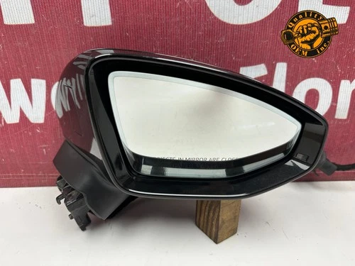 2019-2025 AUDI A6 S6  RIGHT SIDE DOOR REAR VIEW MIRROR BLIND SPOT & CAMERA GRAY