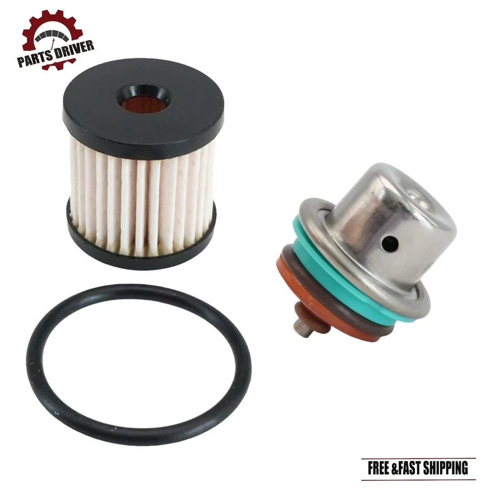 Regulador de presión de combustible + kit de filtro para Harley Davidson FLD/FLHR/FXD/FXDWG NUEVO Foto 3 de 4