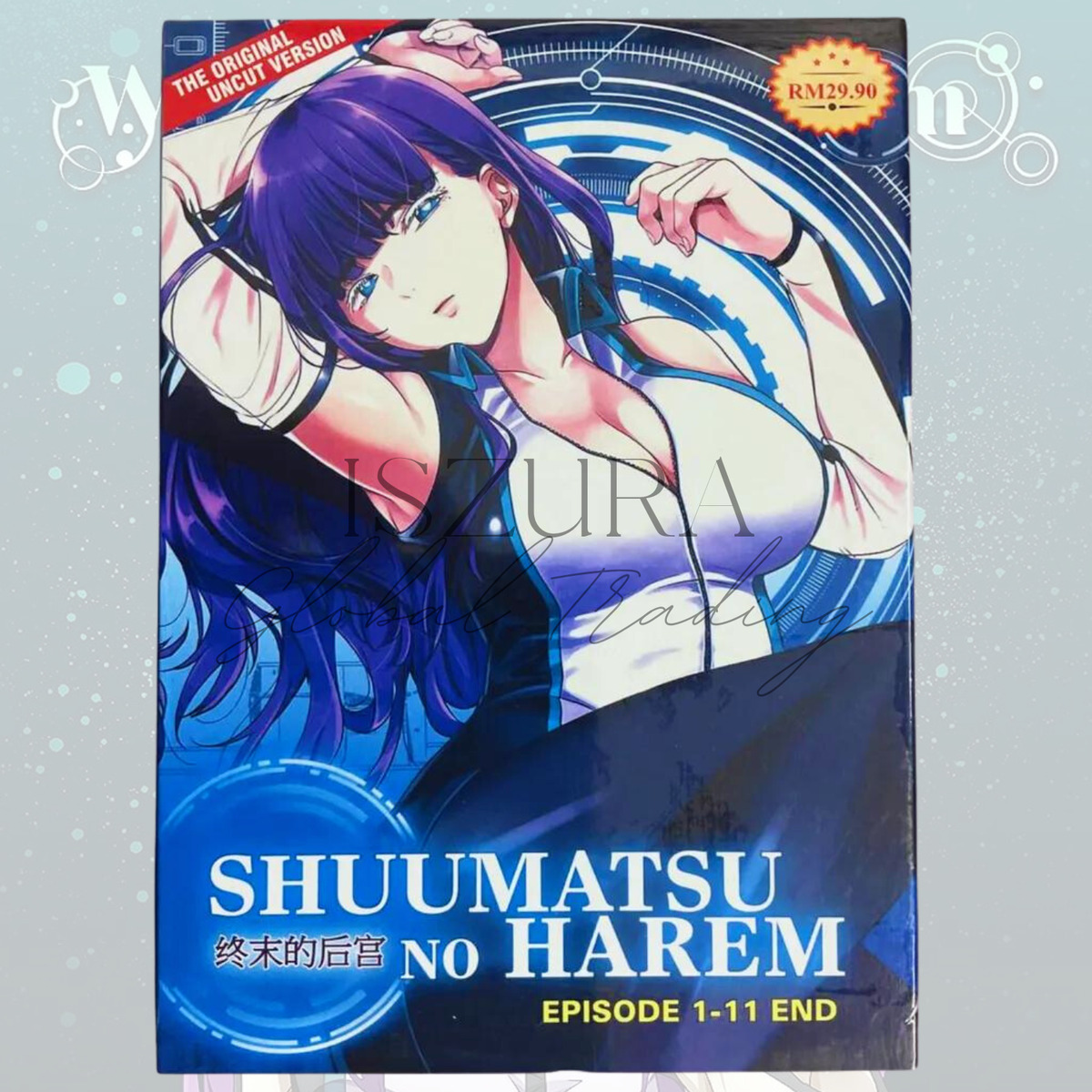 DVD Anime Shuumatsu no Harem (World's End Harem) (1-11 End) UNCUT Series  Eng Sub