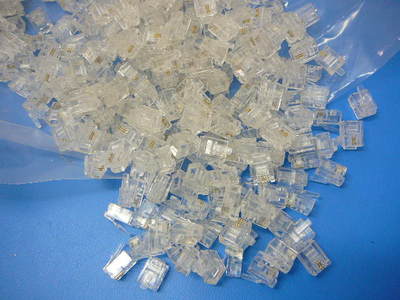 MOLEX 87031-0635 RJ11 Modular Plug Short Body 6/2 **NEW** Qty.100