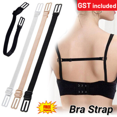 3 Pack Non-slip Women's Elastic Bra Strap Holder With - Foto 5