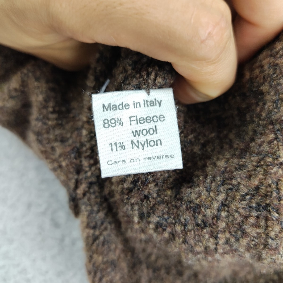 【専用】 BARNEYS NEWYORK Made in Italy Knit Barneys New York Italy Men's 100% Cotton Knit cardigan