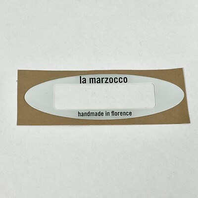 La Marzocco GS3 Original OEM Front Panel Display Aufkleber Sticker (E.1.015/3)