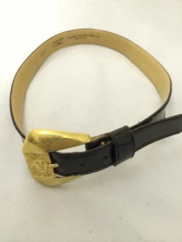 Женские лакированные кожаные ремни Anne Klein