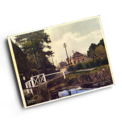 A4 DRUCK - Vintage Hampshire - North End, Cheriton (b)