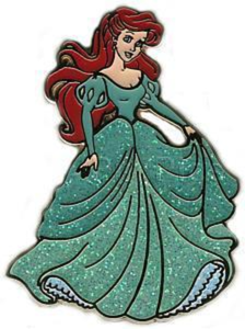 little mermaid glitter dress