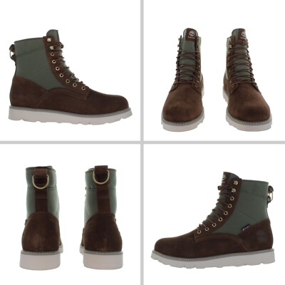 Timberland Men's 6 INCH VIBRAM WATERPROOF FIELD Dark Brown Boots