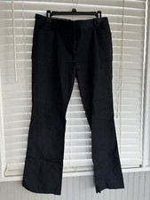 THE LIMITED Women's Signature Stretch Pants 14R Black Career Dress Pants