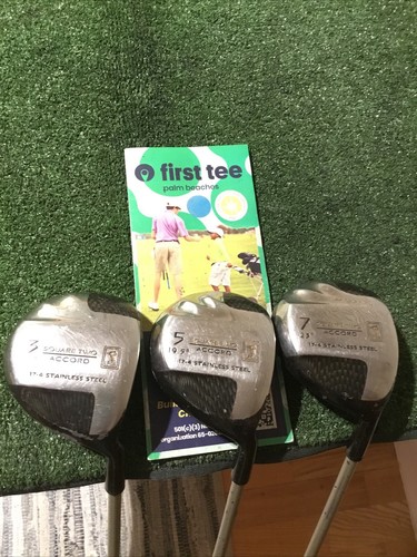Square Two Ladies Accord LPGA Woods Set (3W, 5W, 7W) Graphite Shafts