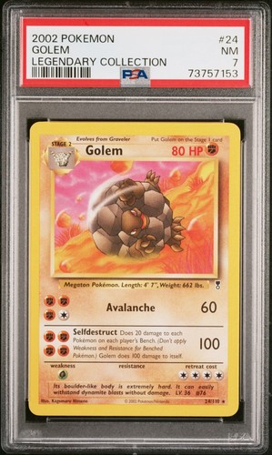 Golem graded PSA 7 for sale on eBay