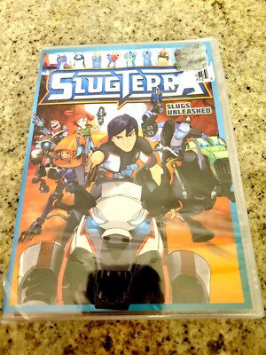 SlugTerra Slugs Unleashed dvd Rare Brand New Sealed Animated Cartoon Movie  826663140743|