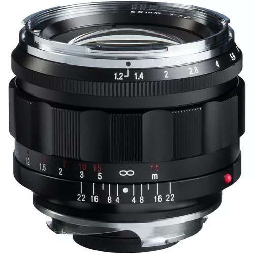 New VOIGTLANDER Nokton 50mm f1.2 Aspherical Sony E Mount Manual Focus Lens