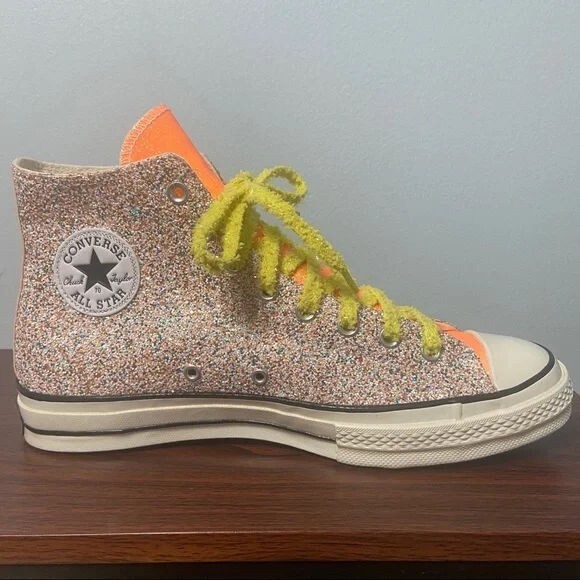 Converse x JW Anderson Chuck Taylor Color Block Glitter High Top M