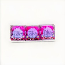 3 PACK Invisibobble Original Hair Ring Elastic Pink Yes We Cancun Total 9ct
