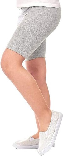 Pack of 3 Kids Cycling Shorts Girls Sports Dance Breathable School P.E Plain - Picture 9 of 23