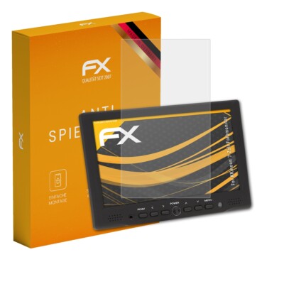 atFoliX Panzerfolie für KKmoon 7 Zoll Farbmonitor Schutzfolie matt&stoßfest