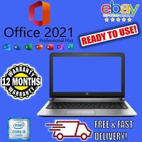 HP ProBook 440 G3 Windows 11 Office 2021 i5 8GB RAM 128GB SSD Cheap Fast Laptop