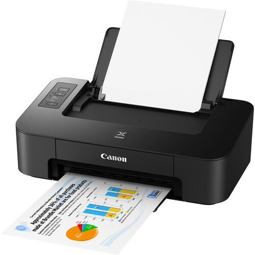Canon PIXMA TS202 Color Desktop Printer with INKS Borderless Photo