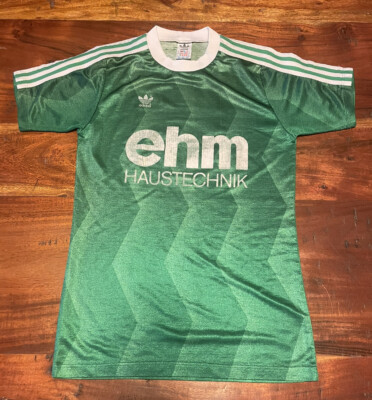 EHM HAUSTECHNIK ADIDAS football shirt size S 1980s Collection
