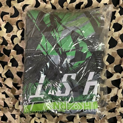 Maillot Paintball HK Army HSTL Line - Slime (Vert/Noir) - Taille S - Neuf