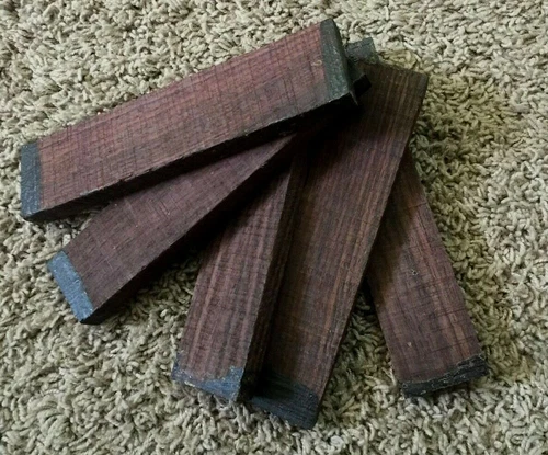 5 Pack,  Combo Indian Rosewood Guitar Bridge Blank 7" x 2" x 7/16" Free Shipping