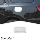 Chrome Car Fuel Tank Gas Cap Door Decor Cover Trim For Dodge Durango 2011-2021