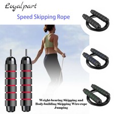 Speed Aerobic Exercise Skipping Boxing Gym Jump Rope Crossfit Weighted Fitness
