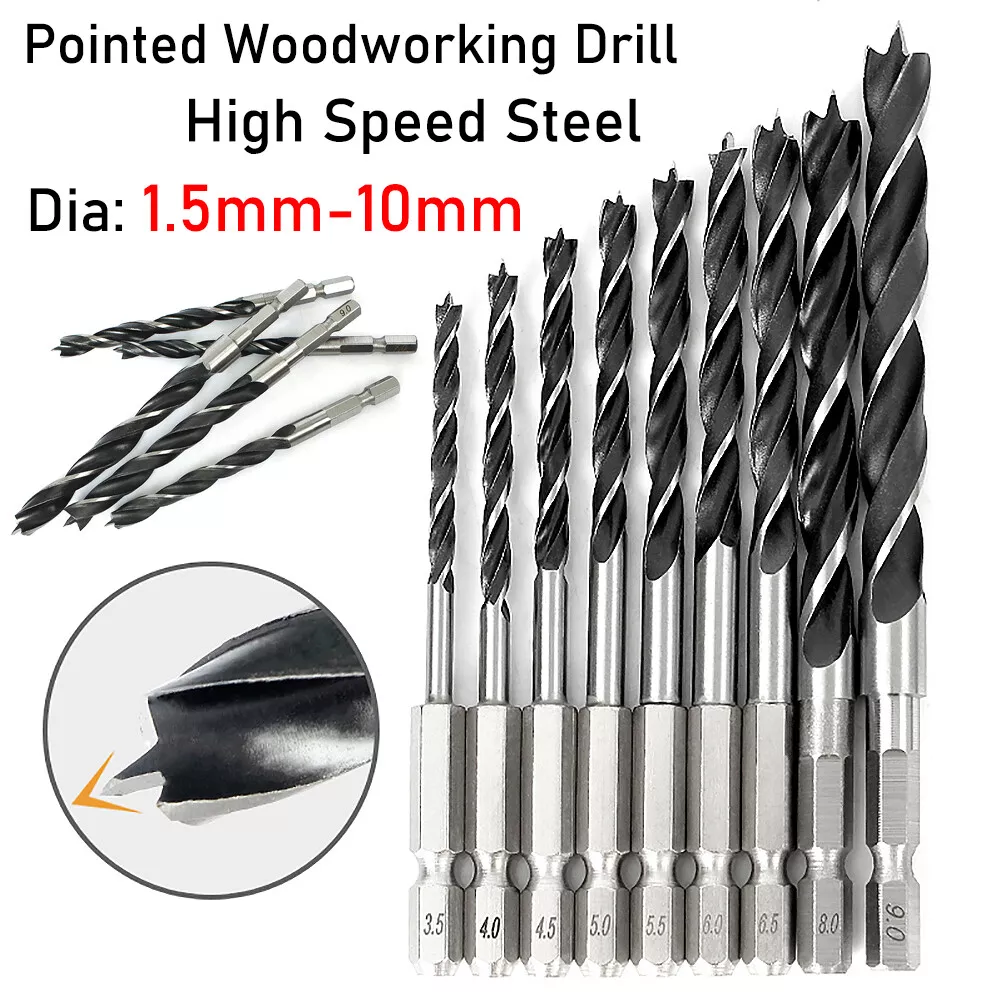 Long 10mm 2024 wood drill bit