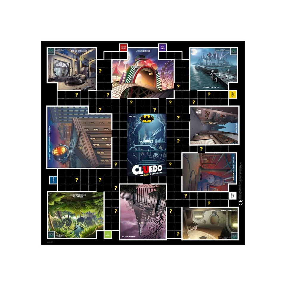 Batman Cluedo Mystery Board Game - Image 3 of 4