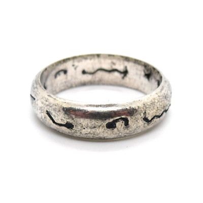 Schöner Indianer Ring 925 Sterling Silber Native American Silver Jewelry RG55
