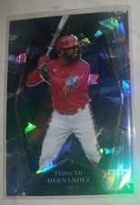 2022 SELECT BASEBALL TEOSCAR HERNANDEZ #200  BLUE JAYS CRACKED ICE PRIZM 06/25