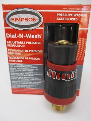 #ad Simpson 82232 Pressure Washer Nozzle Tip Dial N Wash Adjustable 4500 $35.99