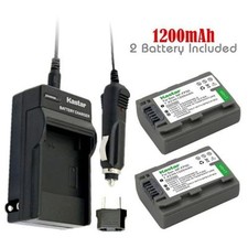 Kastar FP51 Batteries Charger for Sony DCR-DVD404 DCR-DVD405 DCR-DVD505 DVD602