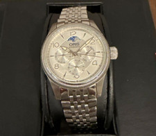 ORIS Big Crown Complication Moon Phase Automatic White Dial Men's Watch from JP