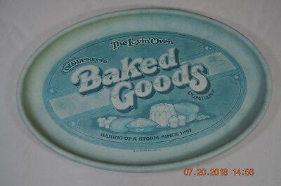 Details about   The Lovin' Oven Baked Goods Vintage Metal Serving Trail Collect